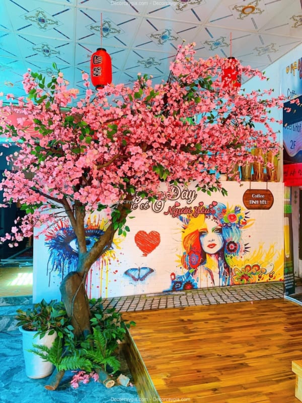 cây hoa anh đào giả