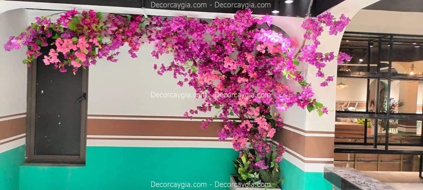 cây hoa giấy giả