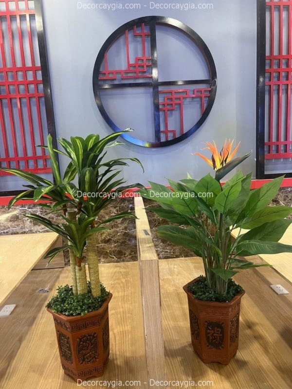 Chậu cây giả