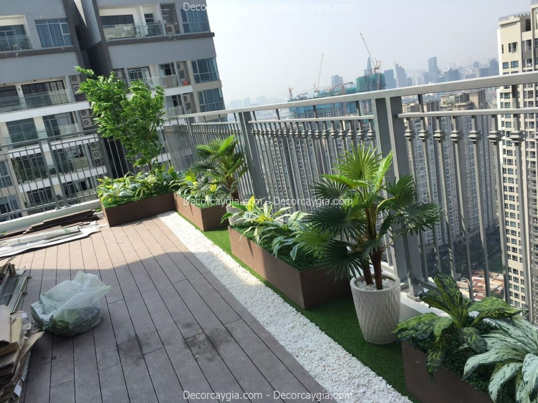 Bục cây giả quận 6 TPHCM