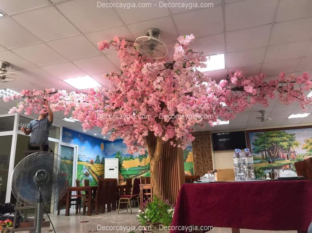 cây hoa anh đào giả