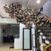 Cây hoa hồng Giả Trang Trí Cầu Thang