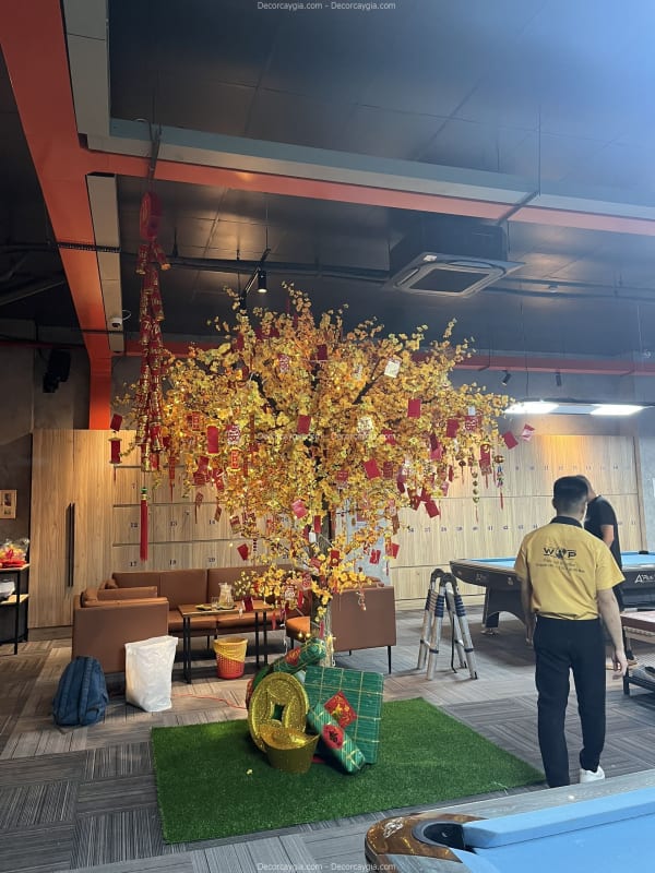 Cây hoa mai giả