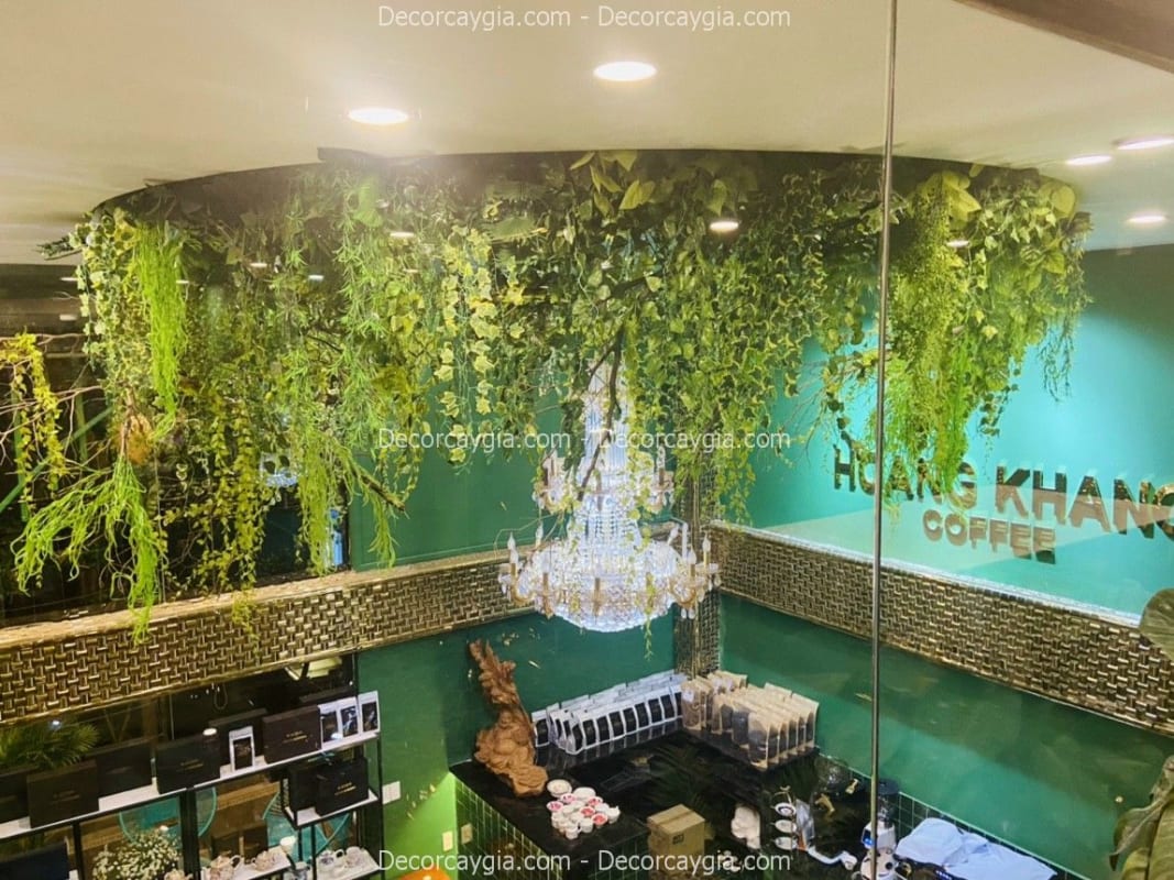 Cây rủ giả decor đẹp