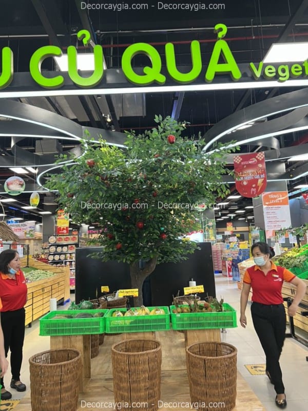 Cây táo giả đẹp