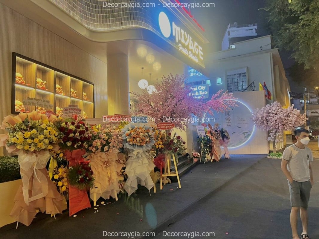 Cho thuê cây hoa anh đào giả sự kiện