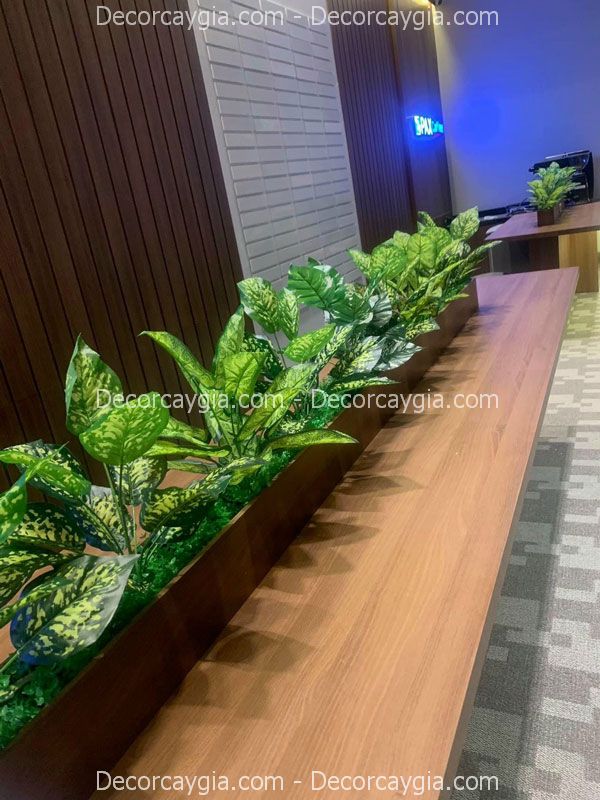 bục cây giả bục cây giả
