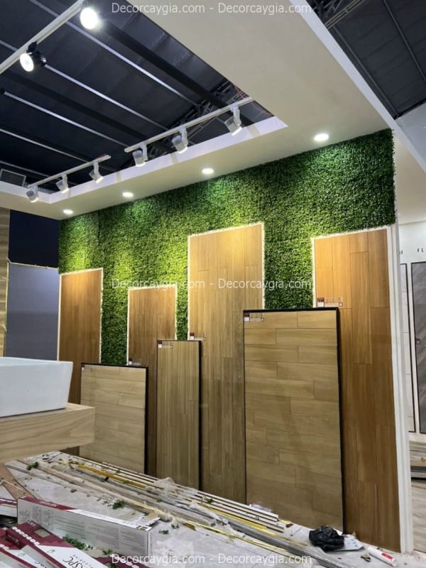 Thảm cỏ giả decor