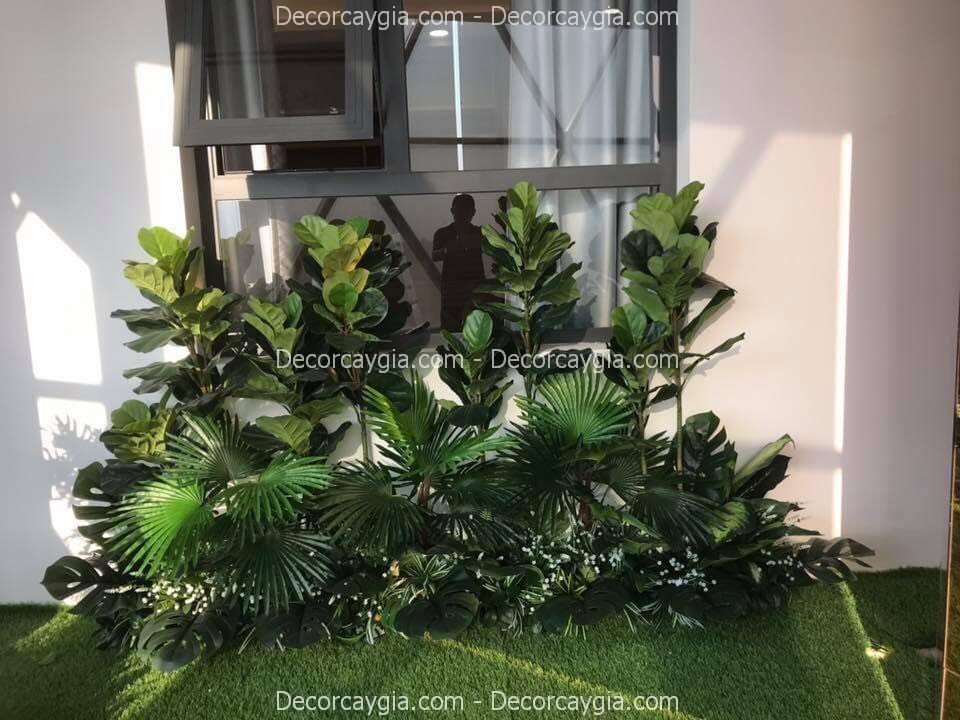 tiểu cảnh cây giả trang trí nội thất tiểu cảnh cây giả trang trí nội thất
