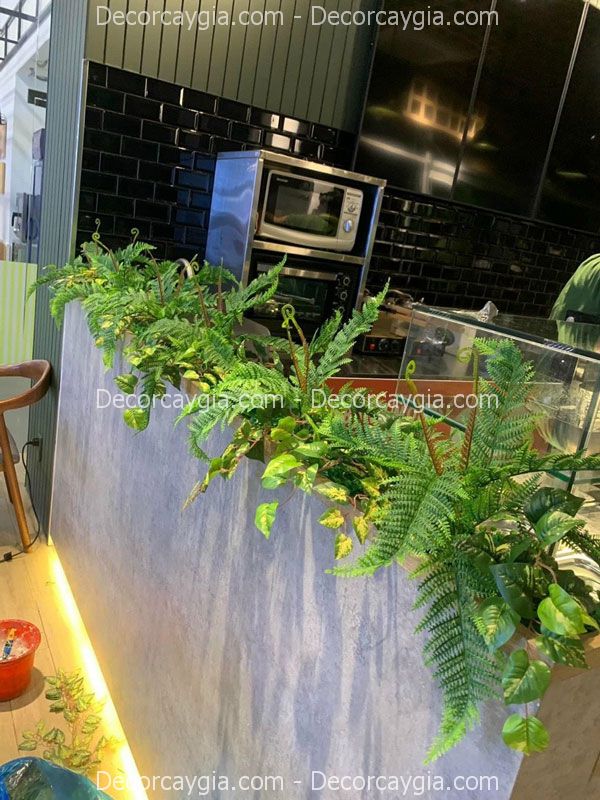 bục cây giả bục cây giả
