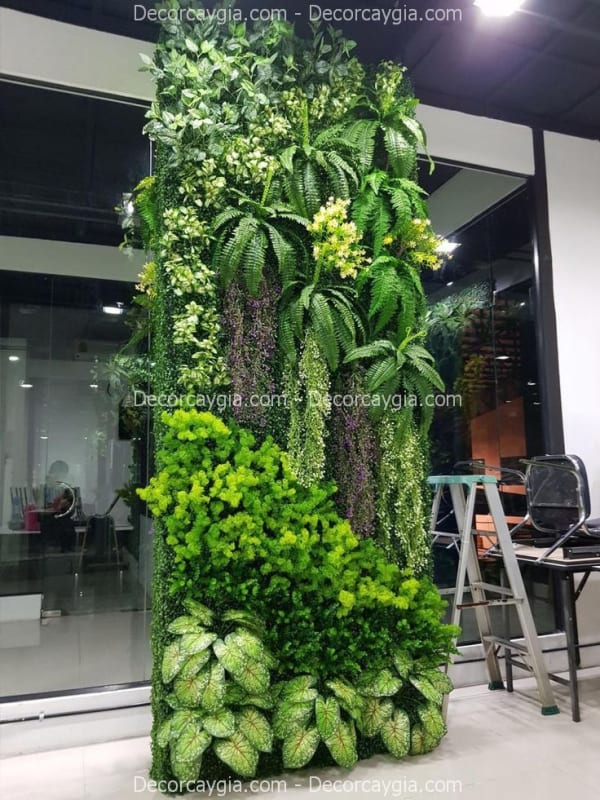 Tường cây giả cho khách sạn