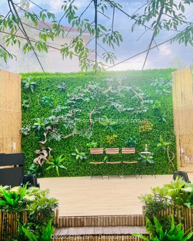 Tường cây giả tại Phúc Thọ