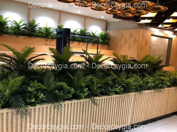 bục cây giả bục cây giả
