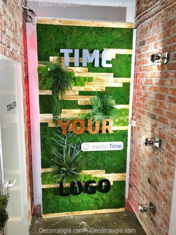 Tường cây nhựa Sài Gòn Tường cây nhựa Sài Gòn