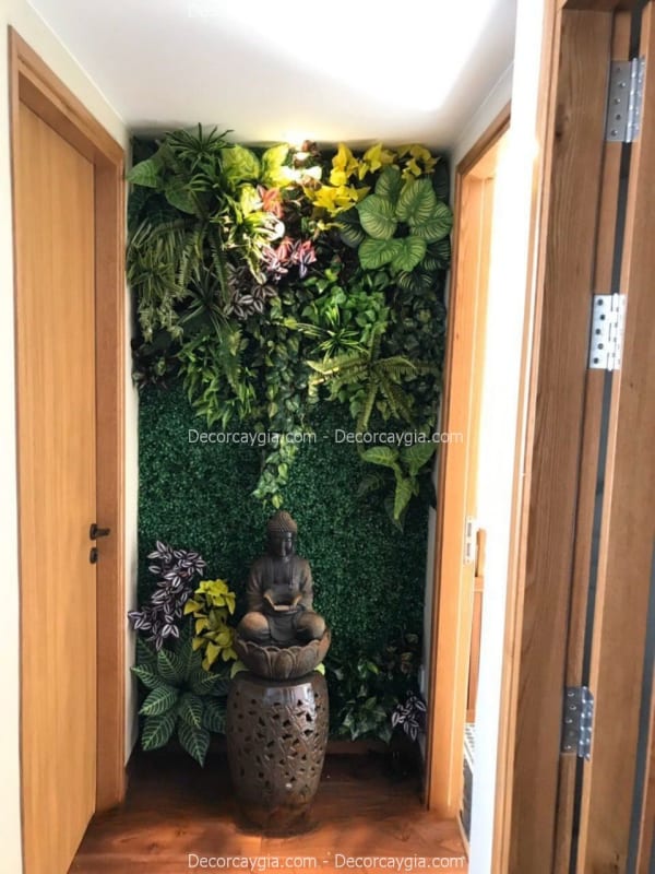 Tường cây nhựa tại Hà Nội