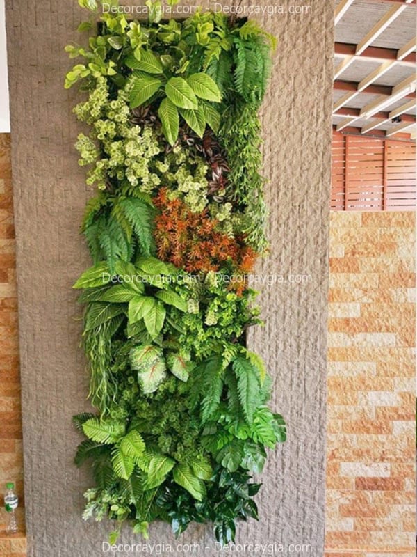Vách cây giả Hà Nội